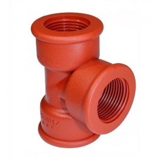 TEE POLIPROPILENO DE 1/2 ROSCA